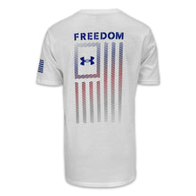 Load image into Gallery viewer, Under Armour Freedom Flag Gradient T-Shirt (White)