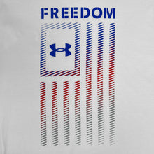 Load image into Gallery viewer, Under Armour Freedom Flag Gradient T-Shirt (White)