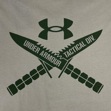 Load image into Gallery viewer, Under Armour Freedom Tac Logo T-Shirt (Sand)