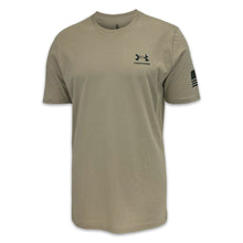 Load image into Gallery viewer, Under Armour Freedom Snake Knife T-Shirt (Sand)
