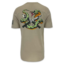 Load image into Gallery viewer, Under Armour Freedom Snake Knife T-Shirt (Sand)