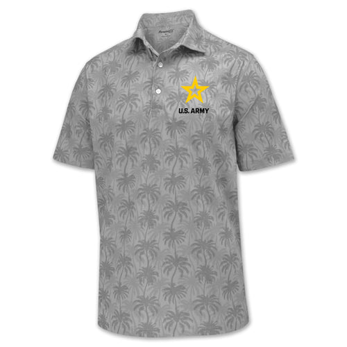 Army Star Charleston Polo (Silver)