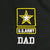Army Dad Polo (Black)