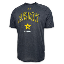 Load image into Gallery viewer, Army Under Armour Arch Tech T-Shirt (Grey)