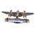 Airplane P-38 Lightning (7"x3")