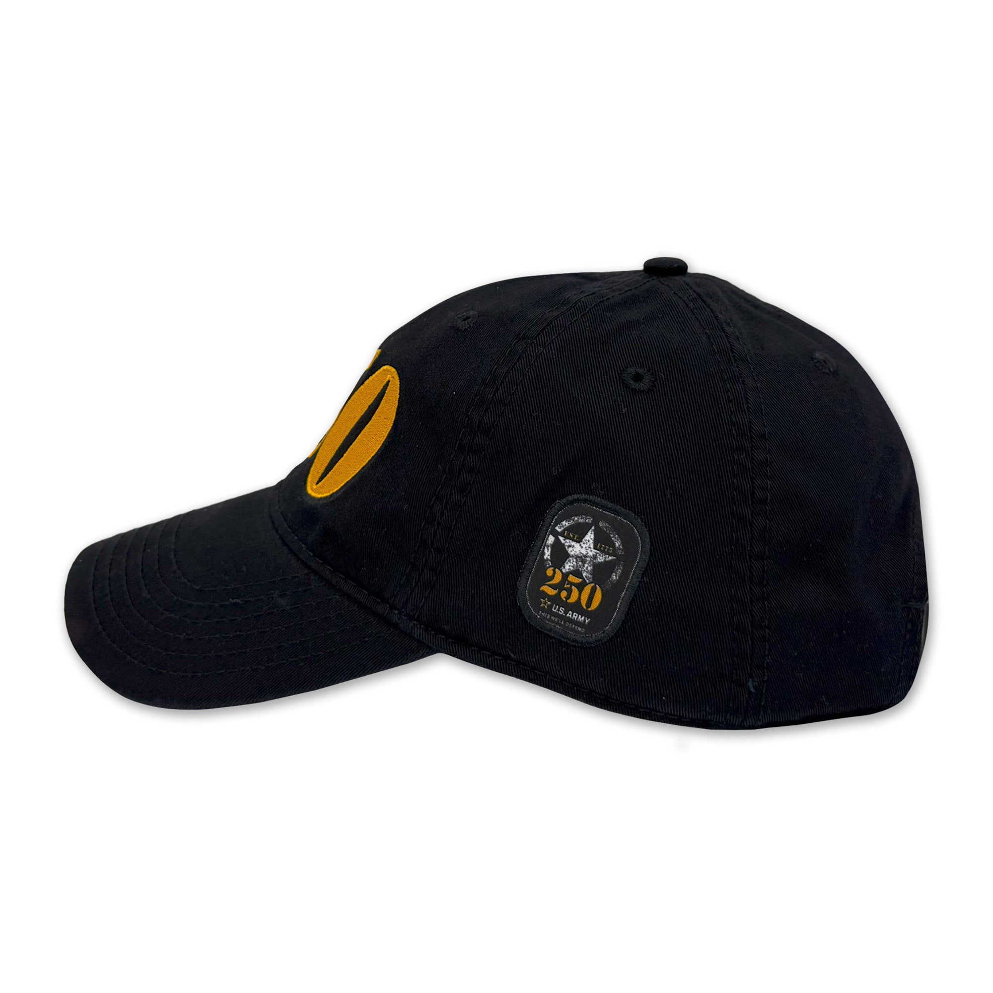 Army 250th Anniversary Hat (Black)