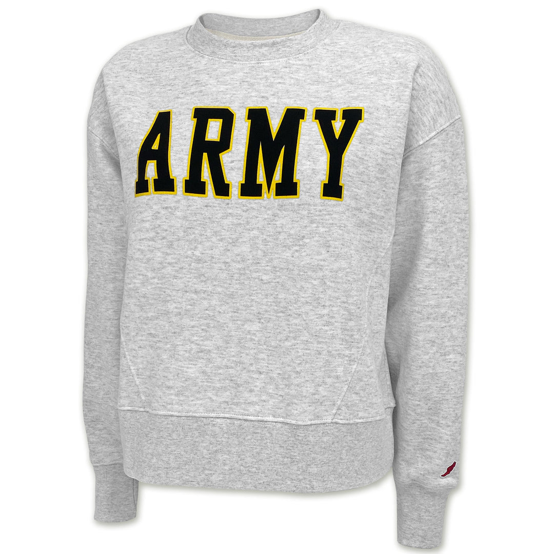 Army Ladies Boxy Crew (Ash)
