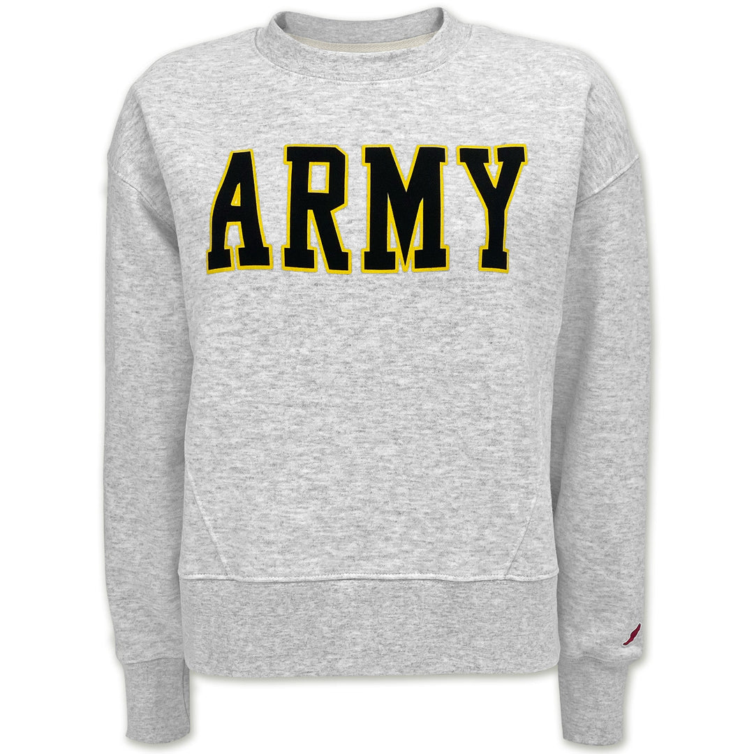 Army Ladies Boxy Crew (Ash)
