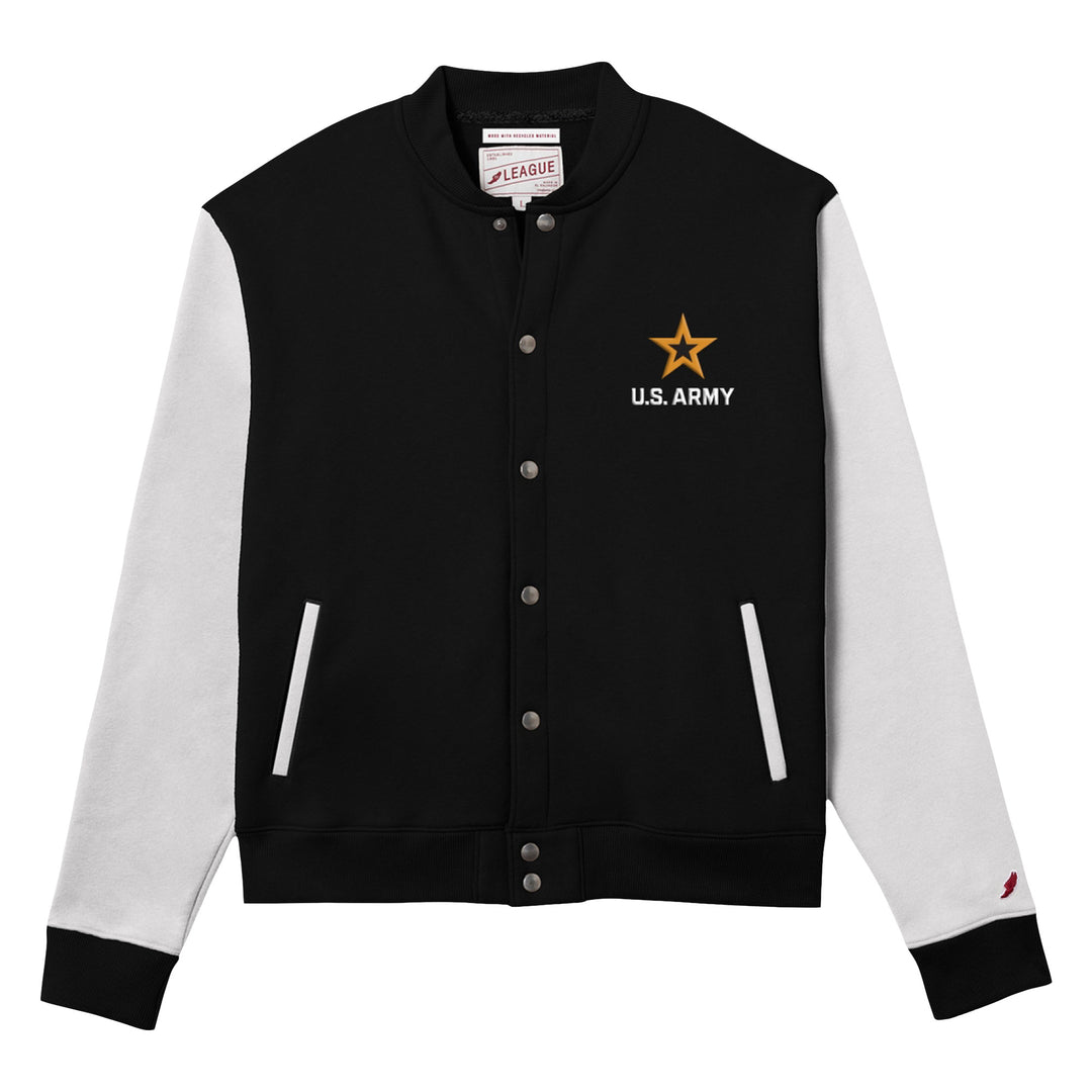 Army 1991 Varsity Jacket (True Black/White)*