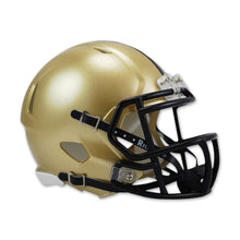 Load image into Gallery viewer, Army Black Knights Mini Speed Football Helmet (Gold)