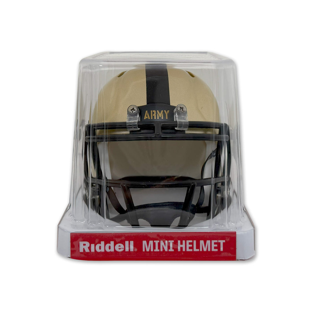 Army Black Knights Mini Speed Football Helmet (Gold)