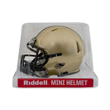 Load image into Gallery viewer, Army Black Knights Mini Speed Football Helmet (Gold)