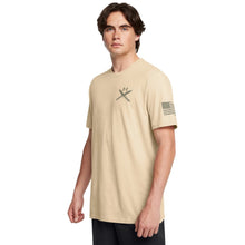 Load image into Gallery viewer, Under Armour Freedom Tac Logo T-Shirt (Sand)
