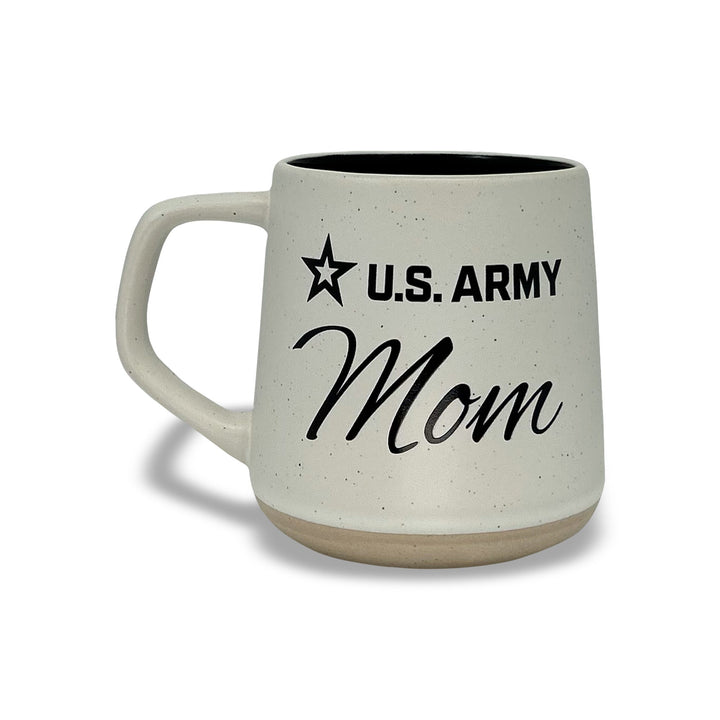 Army Mom 20oz Speckled Ceramic Mug