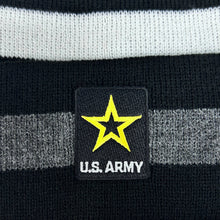 Load image into Gallery viewer, Army Star Primetime Knit Pom Beanie (Black)