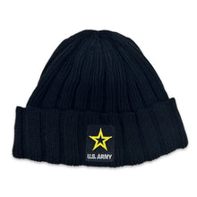 Load image into Gallery viewer, Army Star Watchman Knit (Black)