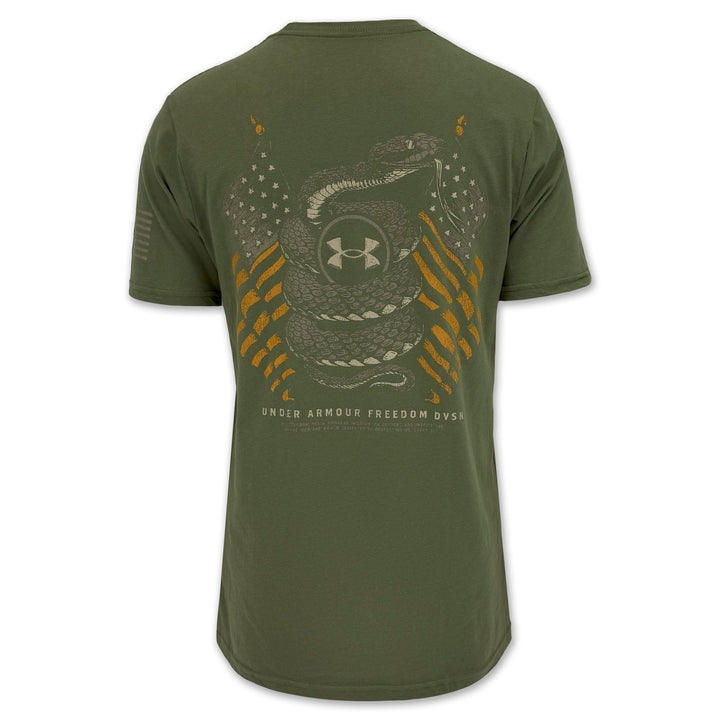 Under Armour Freedom Snake Flag T-Shirt (OD Green)