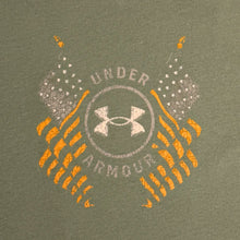 Load image into Gallery viewer, Under Armour Freedom Snake Flag T-Shirt (OD Green)