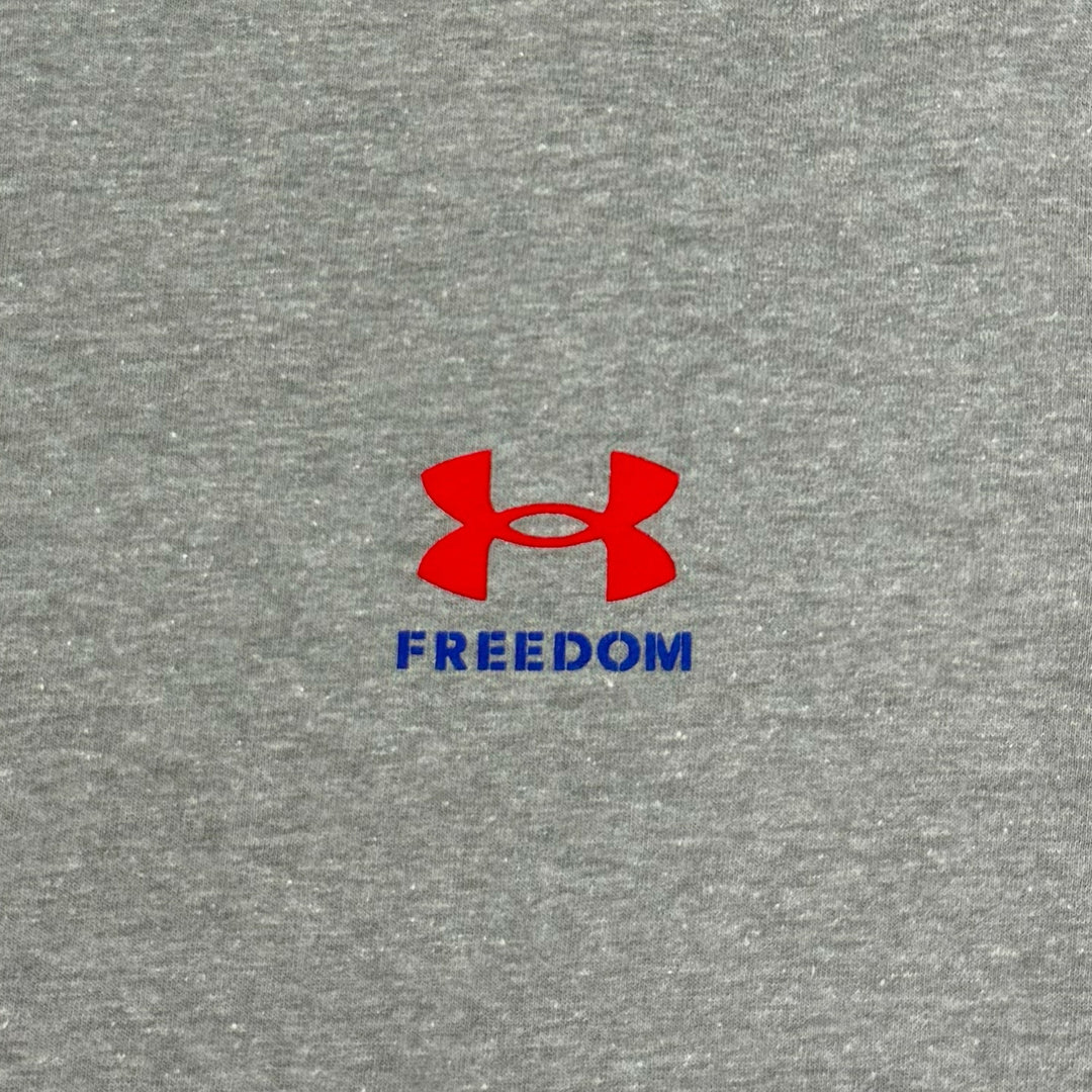 Under Armour Freedom Flag Long Sleeve T-Shirt (Grey)