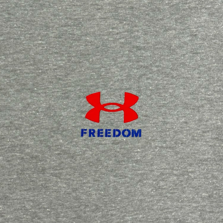 Under Armour Freedom Flag Long Sleeve T-Shirt (Grey)