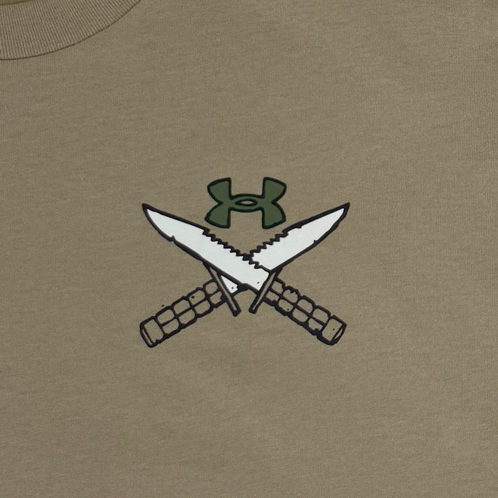 Under Armour Freedom Tac Division Long Sleeve T-Shirt (Tan)