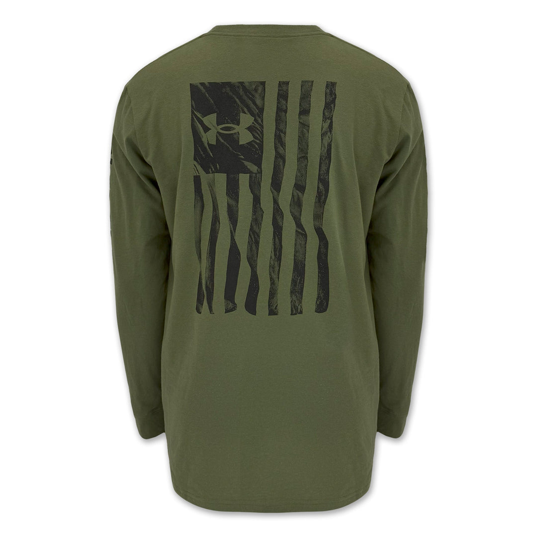 Under Armour Freedom Flag Long Sleeve T-Shirt (OD Green)