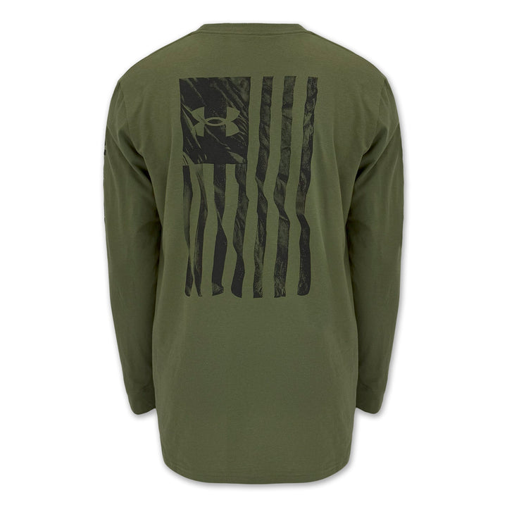 Under Armour Freedom Flag Long Sleeve T-Shirt (OD Green)