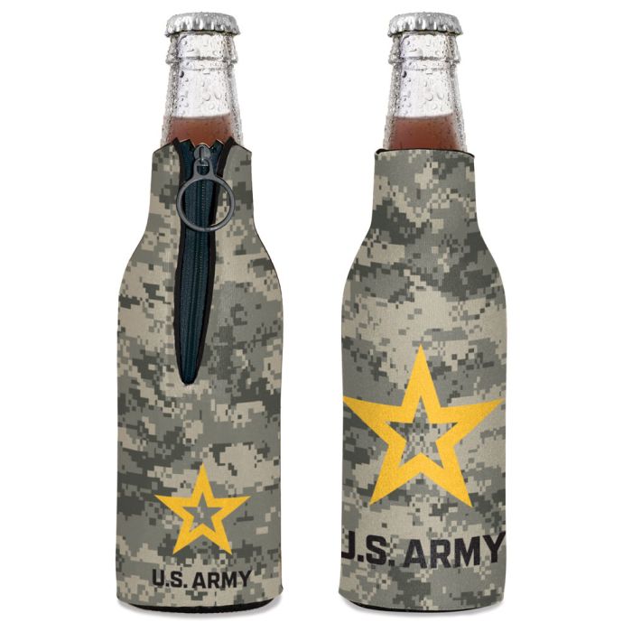 United States Army Star Bottle Cooler (Camo)