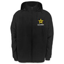 Load image into Gallery viewer, Army Star Atmos Pro Fleece Lined Hooded Jacket (Black)