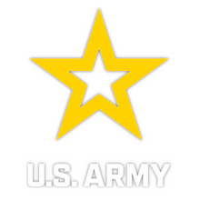 Load image into Gallery viewer, Army Star Decal