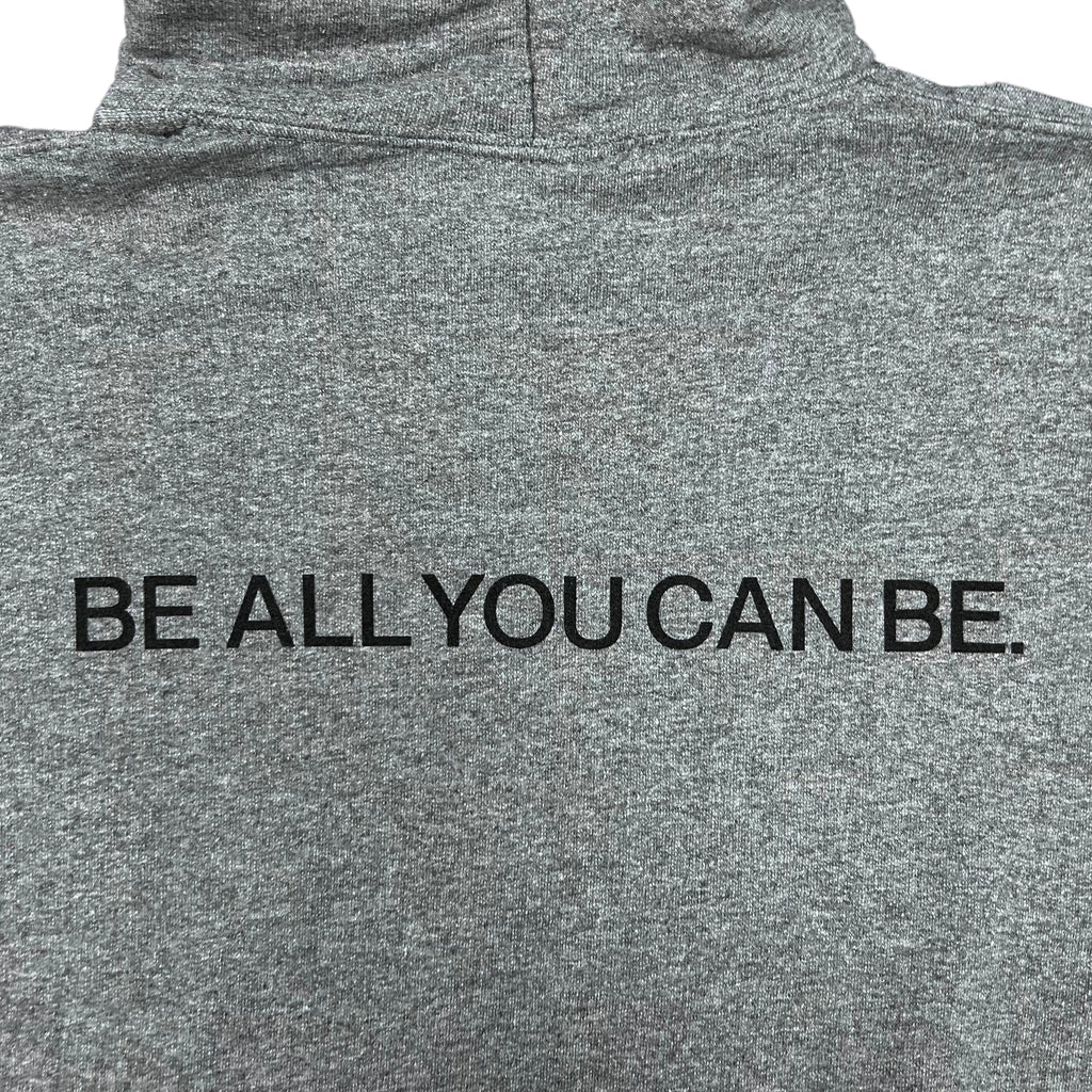 Army Be All You Can Be 2-Sided Hood (Grey)