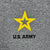 Army Be All You Can Be 2-Sided Hood (Grey)