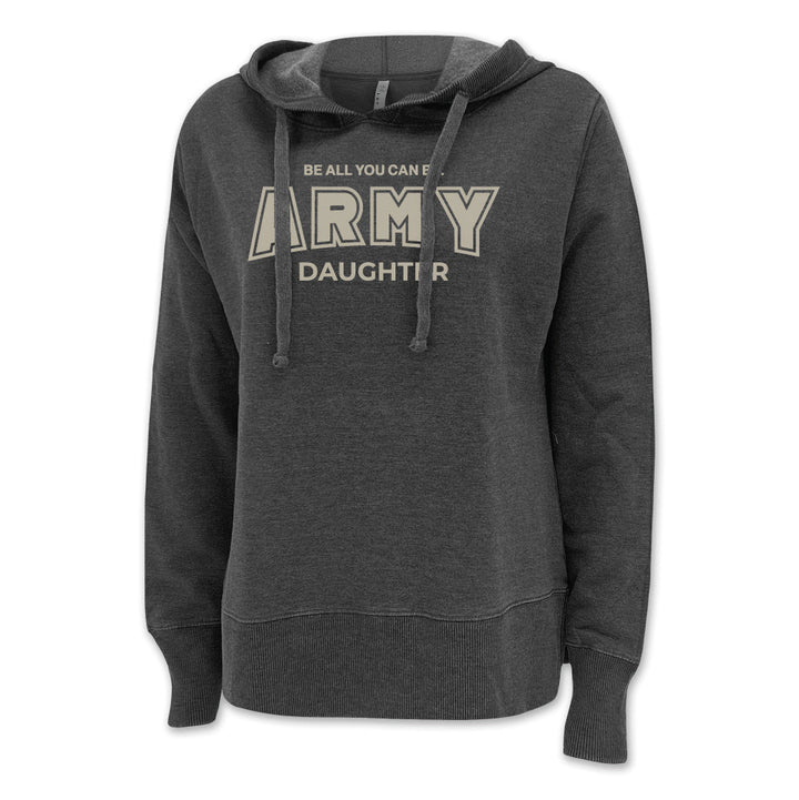 Army Daughter Ladies Hood (Washed Black)