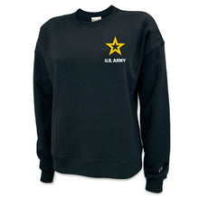 Load image into Gallery viewer, Army Star Ladies Champion Crewneck