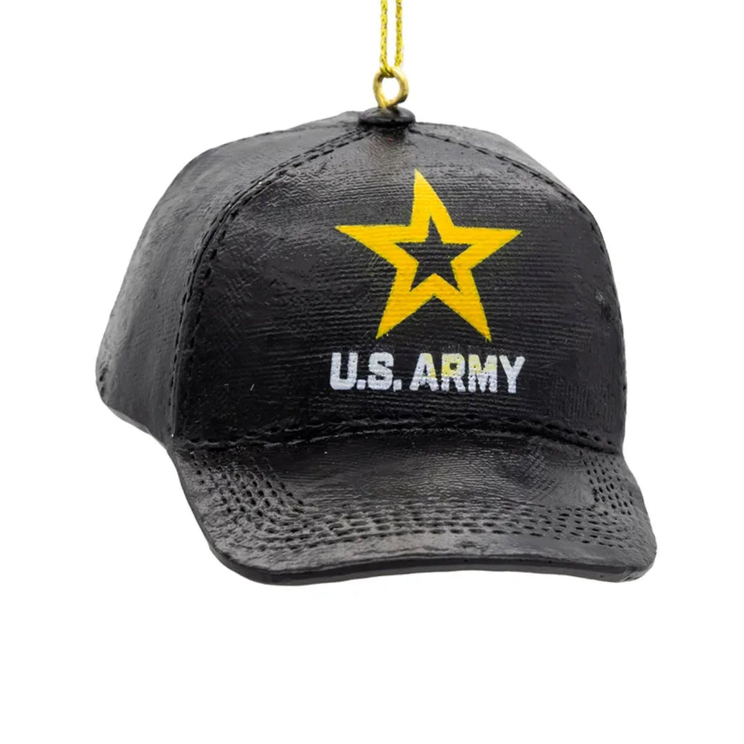 U.S. Army Hat Ornament (Black)
