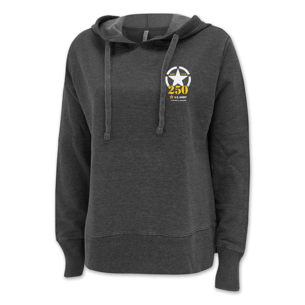 Army 250th Anniversary Ladies Hood (Washed Black)