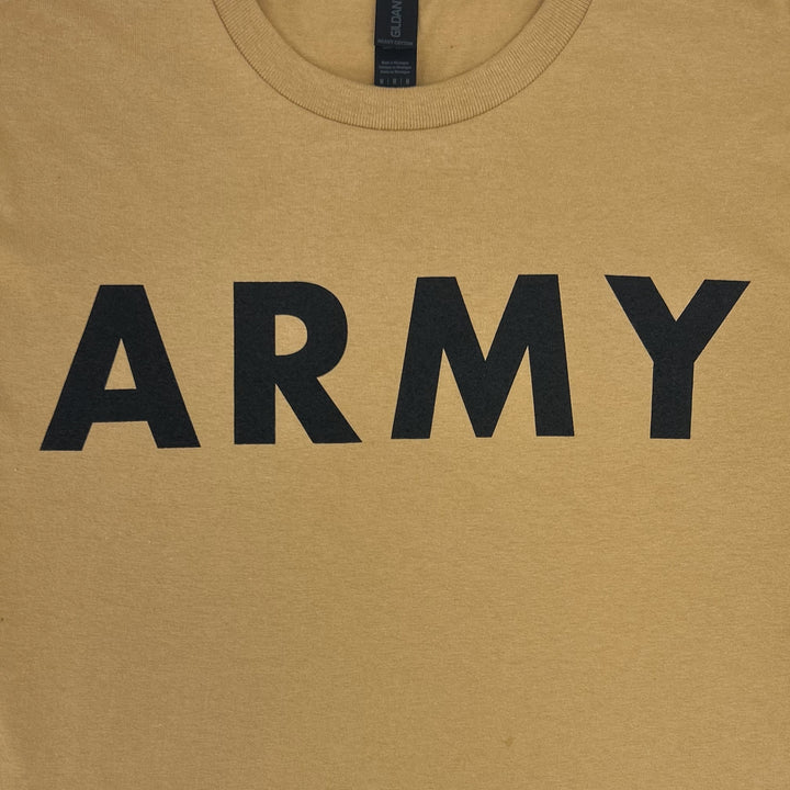 Army Logo Core T-Shirt (Old Gold)