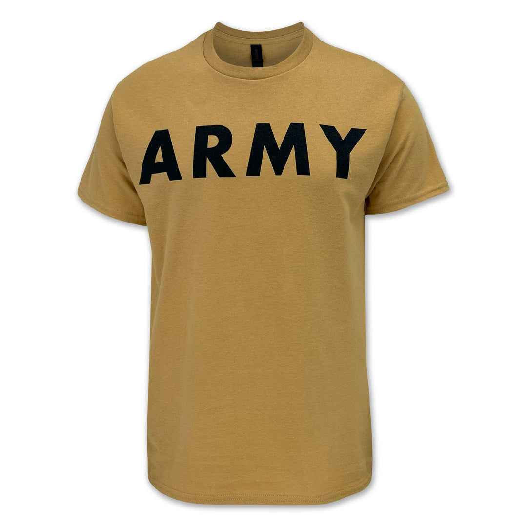 Army Logo Core T-Shirt (Old Gold)