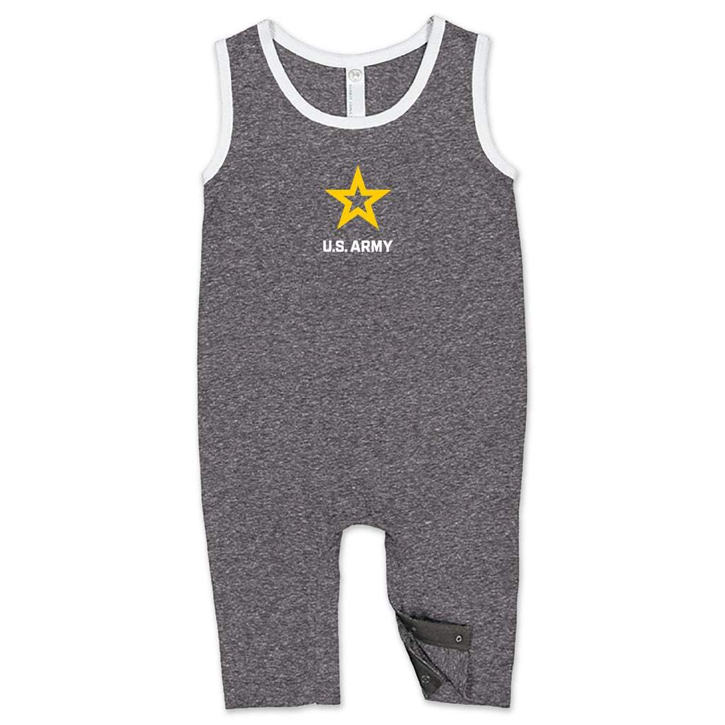 Army Star Infant Tank Romper