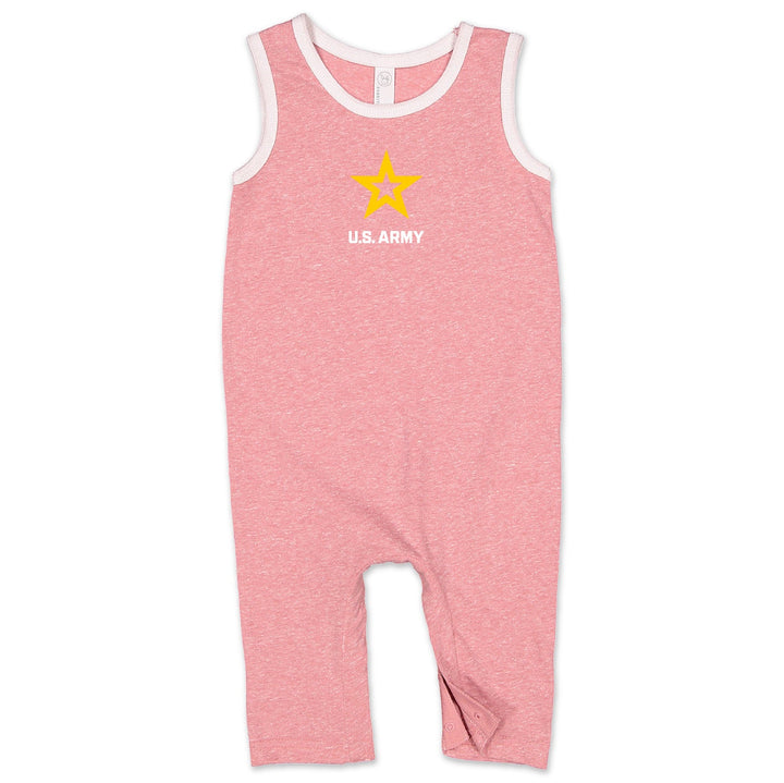 Army Star Infant Tank Romper