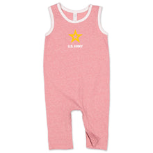 Load image into Gallery viewer, Army Star Infant Tank Romper