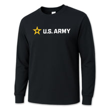 Load image into Gallery viewer, Army Star Full Chest Long Sleeve T-Shirt