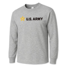 Load image into Gallery viewer, Army Star Full Chest Long Sleeve T-Shirt