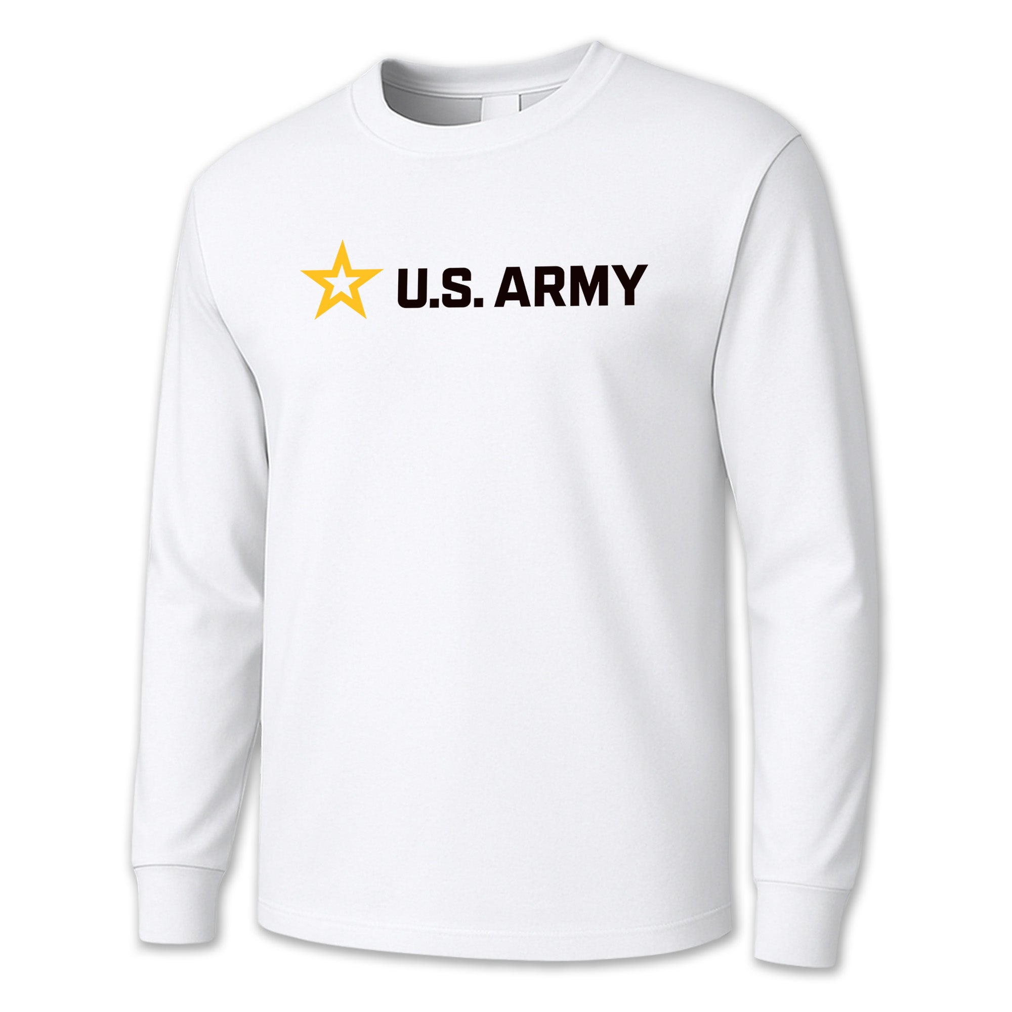 Army Star Full Chest Long Sleeve T-Shirt