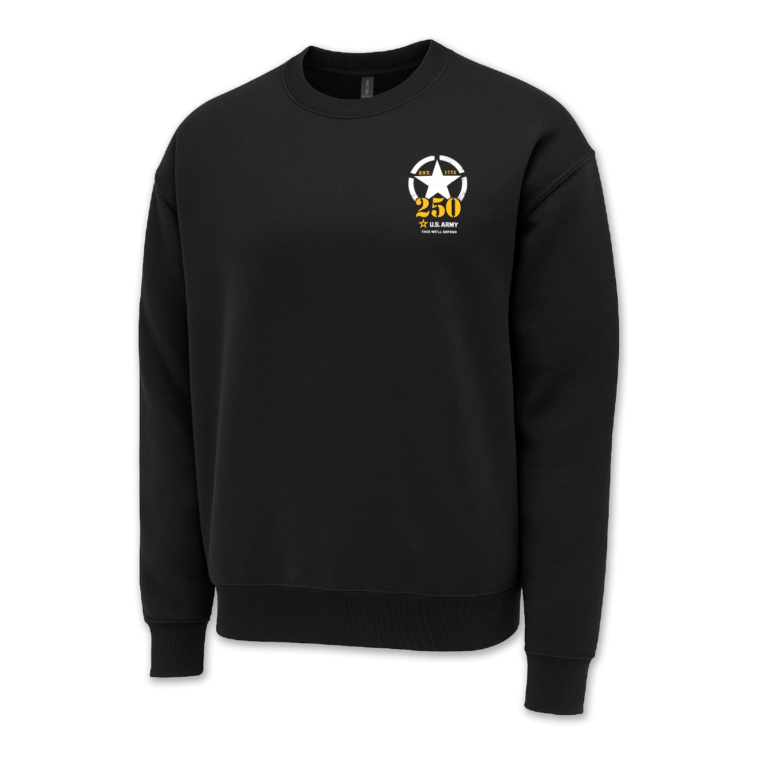 Army 250th Anniversary Crewneck (Black)