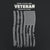 Army Veteran Flag Long Sleeve T-Shirt (Black)