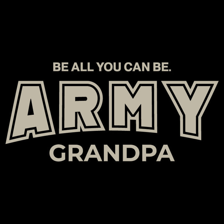 Army Grandpa T-Shirt (Black)