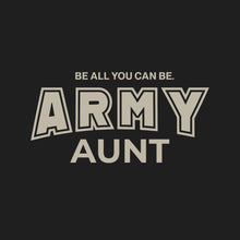 Load image into Gallery viewer, Army Aunt Crewneck (Black)