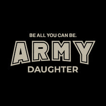 Load image into Gallery viewer, Army Champion Daughter Ladies Crewneck (Black)