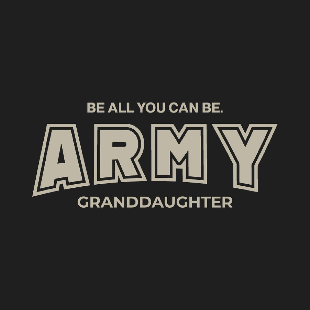 Army Granddaughter Crewneck (Black)